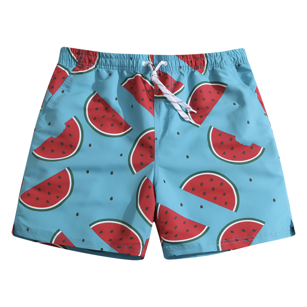 mens elastic waist shorts no button