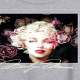 thumbnail image 3 of Marilyn Monroe - Pop Culture Icon - Covered in Flowers - Women's Oversized T-Shirt, 3 of 5