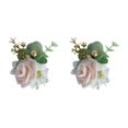 thumbnail image 1 of Flores artificiales Jumpingount vintage de plástico PE para matrimonio, 1 of 6