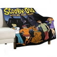 thumbnail image 2 of Manta de dibujos animados de Scooby Doo, suave y acogedora manta de felpa esponjosa para niños, niñas y adultos jóvenes, cálida manta de franela para sala de estar, dormitorio, sofá cama de 40 x 50, 2 of 8