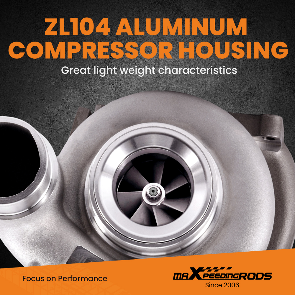 HE351VE Turbocharger – 2007-2012 Dodge Ram 2500/3500 6.7L Diesel – Replaces 68048234AA & More – 2-Year Warranty