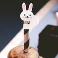 thumbnail image 3 of 8pcs Silicone Straw Tips Cover Cute Rabbit Rainbow Straw Covers Cap Silicone Drinking Straw Tips Lids Airtight Straw Plugs for Spring Easter Party Outdoor, 3 of 5