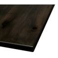thumbnail image 2 of KFI Studios Urban Loft 6' x 3.5' Dining Table, Solid Wood Espresso Top, 2 of 7