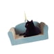 thumbnail image 1 of Adorno de acrílico de gato negro para árbol de Navidad, divertido y decorativo. Estilo B, 1 of 8