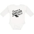thumbnail image 3 of Inktastic Someone in Maryland Loves Me Boys or Girls Long Sleeve Baby Bodysuit, 3 of 5