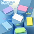 thumbnail image 4 of 3x5 Index Cards, 300 Count Lined Note Cards with Ring, 6 Vibrant Colors for Office Home Organization, Colored Flash Cards, White Yellow Pink Purple Blue Green, 4 of 6