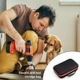 thumbnail image 2 of Tools Bag Shock-proof Empty Storage Drill Organizer Zipper Closure Work Pouch Reusable Household Technician Organization Case Large, 2 of 5
