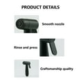 thumbnail image 3 of Tunhigl High Pressure Handheld Bidet Sprayer For Toilet Spray Guns, Black Stainless Steel Toilet Water Sprayer For Feminine, Cloth Diaper Cleaning, 3 of 3