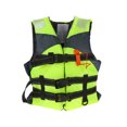 thumbnail image 1 of XYCCA Child Life Vest Children Safety Jacket with Whistle for Outdoor Swimming Boating Rafting(Green)-082201, 1 of 5