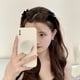 thumbnail image 4 of Aterciopelados Negro Nudo Pequeño Lado Flequillo Horquilla Femenino Verano Princesa Hair Clip Tocado, 4 of 7