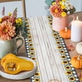 thumbnail image 4 of Thanksgiving Pumpkins Table Runner, Autumn Thanksgiving Kitchen Dining Table Decoration for Home Party Decor 13x108 Inches, 4 of 9
