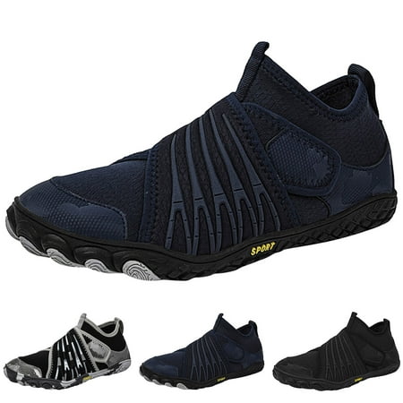 

LYCAQL Men Shoes Men Sports Shoes Fashion Summer New Pattern Mesh Breathable Comfortable Non Slip Indoor And Sneaker Shoes Men Casual (Black 10.5)
