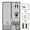black, variant on New No Punching Magnetic Screen Door Curtain Anti Mosquito Insect Fly Bug Automatic Closing Household Ventilation Door Curtain