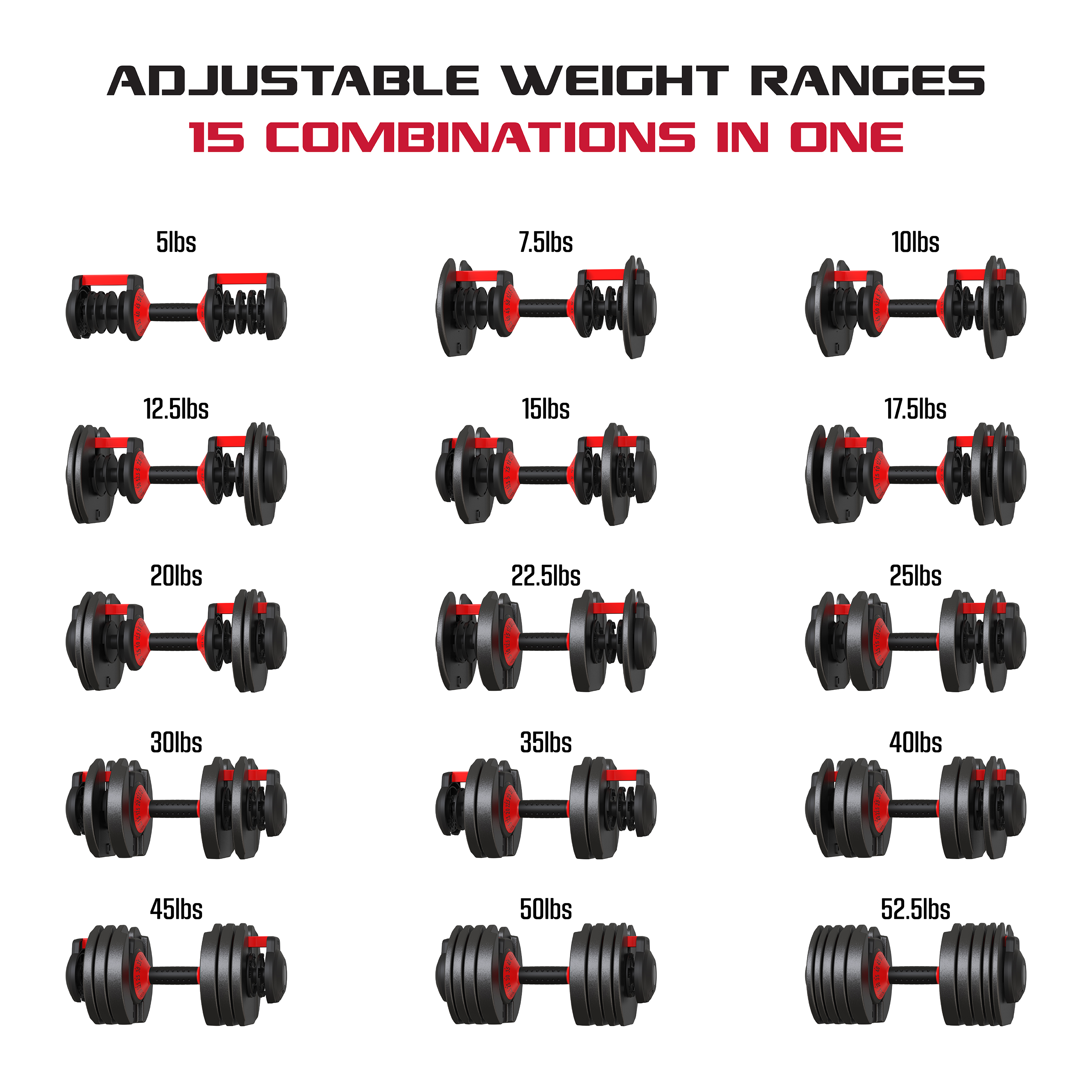 FitRx SmartBell 52.5 lb Adjustable Dumbbell photo 4