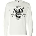 thumbnail image 3 of Inktastic Cancer Awareness Faith over Fear Long Sleeve T-Shirt, 3 of 5