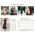thumbnail image 6 of PRETTYGARDEN Women's Fall Long Sleeve Midi Dress Casual Elegant Ruffle Flowy A Line Swing Cocktail Party Dresse, 6 of 8