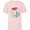 Soft Pink, variant on Disney The Little Mermaid Ariel and Flounder Sea - Short Sleeve T-Shirt for Kids -Customized-White