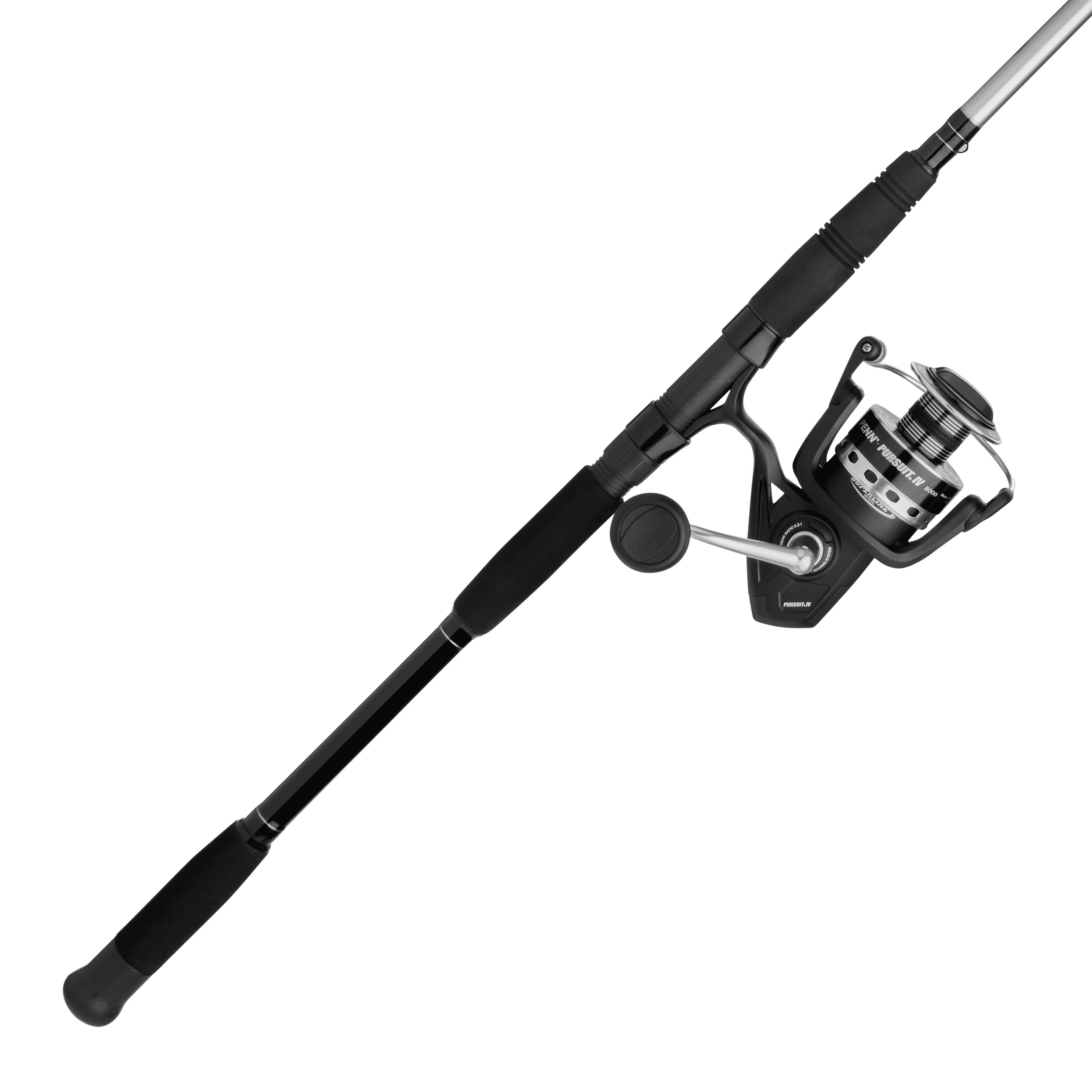 PENN 7 Pursuit IV 1-Piece Fishing Rod and Reel Spinning Combo