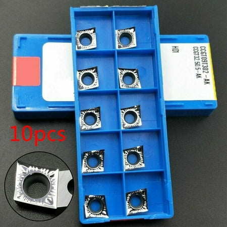 

10pcs CCGT09T302-AK H01 CCGT32.50.5 CNC Carbide Insert For Aluminum Alloy