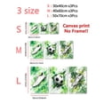 thumbnail image 4 of Canvas Print Poster Wall Art Painting Soccer Prints Gift for Boys Christmas Living Room Bedroom Home Office Bar Party Decor, 4 of 6