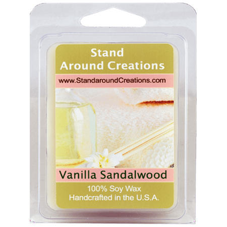 Vanilla Wax - VANILLA SANDALWOOD WAX MELT 3-OZ.