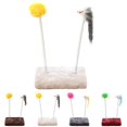 thumbnail image 2 of Cat Spring Toy Interactive Plush Pom Pom Cat Scratching Toy Kitten Mouse Toy, 2 of 10