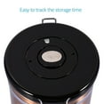 thumbnail image 5 of Food Storage Containers,Coffee Container Airtight Stainless Vacuum Sealed Coffee Canister(1.8L), 5 of 9