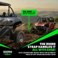 thumbnail image 5 of Rhino USA Heavy Duty 2" x 20' Emergency Recovery Tow Strap Rope for Offroad - 20,024lb Break Strength, 5 of 7
