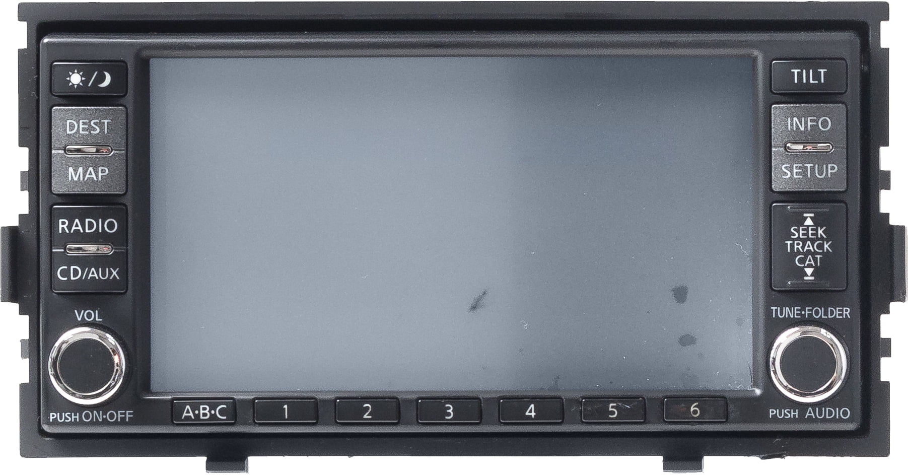 Restored 2007-08 Nissan Altima AM FM Radio 6 Disc CD MP3 Player GPS Navigation 25915JA00A (Refurbished)