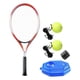 thumbnail image 4 of Entrenador de tenis con rebote de pelota, entrenamiento individual práctico para niños y adultos. 2 bolas 1 mano de pegamento, 4 of 8