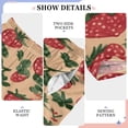 thumbnail image 4 of Wobogo Strawberry Pattern Long Pajama Pants Bottoms Soft Sleepwear with Pockets, 4 of 9