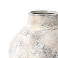 thumbnail image 6 of LuxenHome Marbled White 15 Inch Tall Round Stoneware Vase, 6 of 8