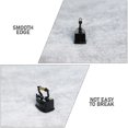 thumbnail image 3 of FENGGUIQU Lot de 2 Mini Fer de Maison Style Rétro Décoration pour Amateurs avec Alliage Noir, 3 of 8