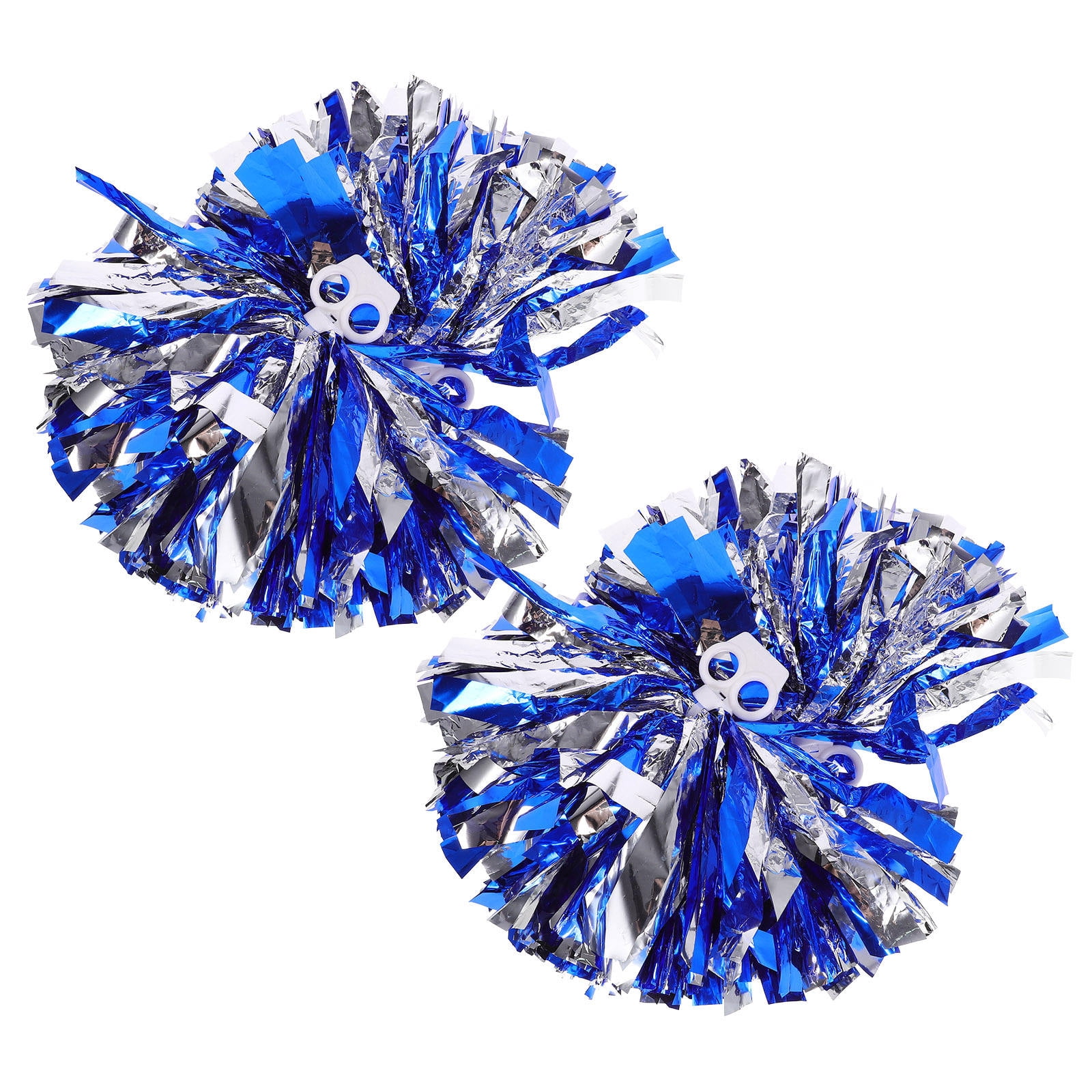 FOMIYES Decorative Pom Poms Blue Pe Reusable for Party Cheerleading Lightweight kle
