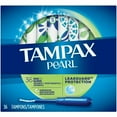 thumbnail image 2 of Tampax Pearl Plastic Super Absorbency Tampons, Unscented 36 ea (Pack of 2), 2 of 5