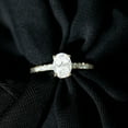 thumbnail image 5 of Rosec Jewels Moissanite Oval Engagement Ring for Her - 6X8 mm - D-VS1 Quality, 14K Yellow Gold, US 6.50, 5 of 7