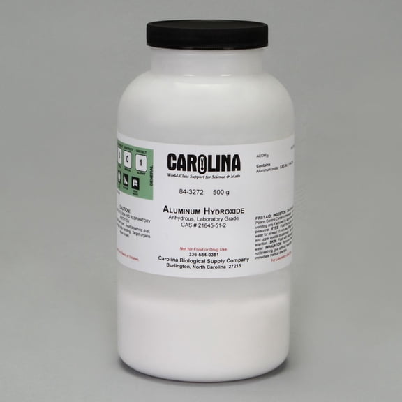 Aluminum Hydroxide, Anhydrous, Laboratory Grade, 500 G