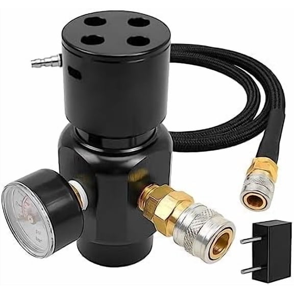 Paintball Co2 Pressure Regulator Fit for Paintball Tanks Mini Sef Super Fast Refresh HPA Regulator and Valve Gauge Adapter Input 1500psi Output 0 to 150psi$$Sport & Recreation Other