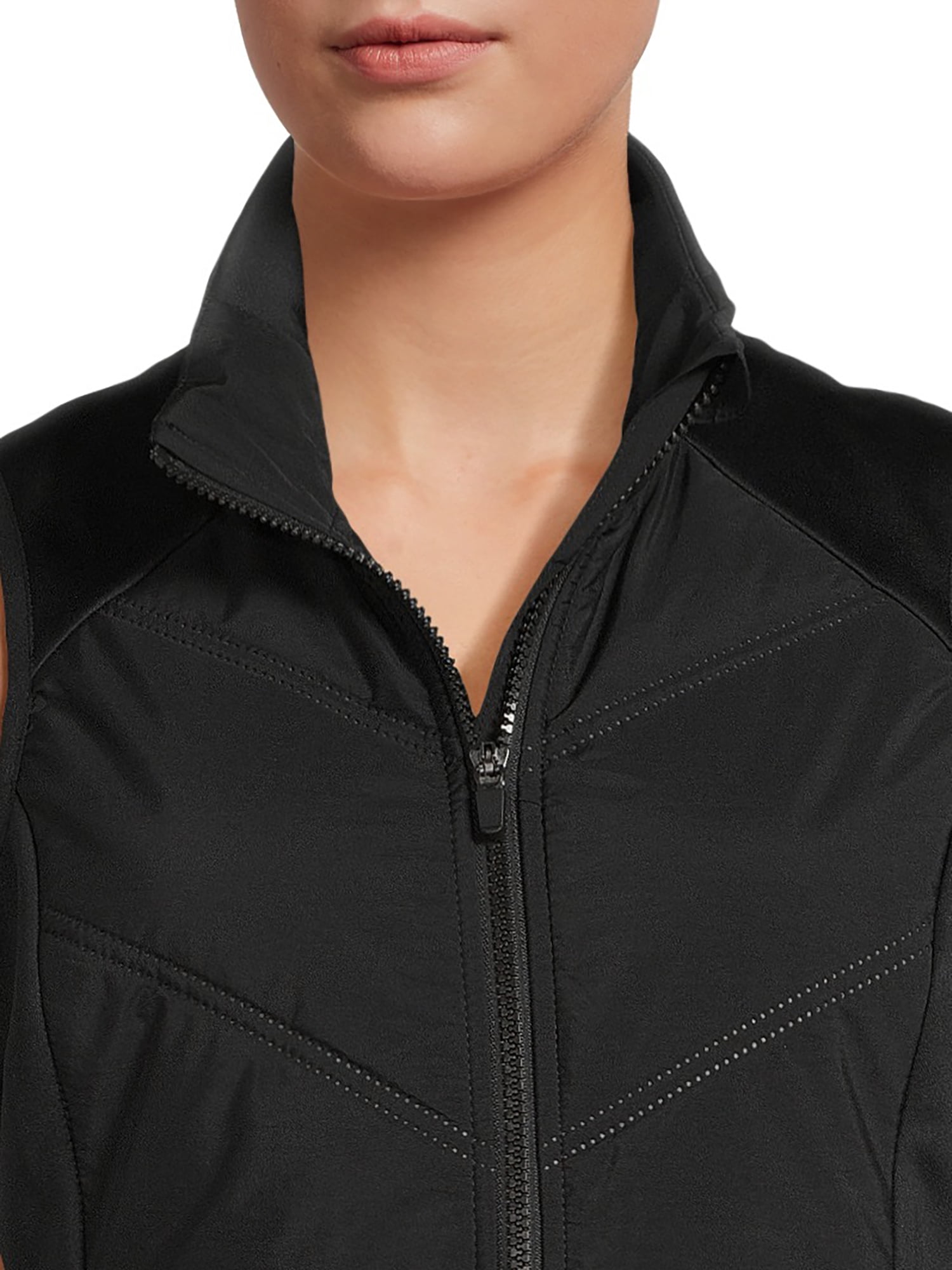 Avia Women’s Quilted Vest with Pockets, Sizes XS-XXXL
