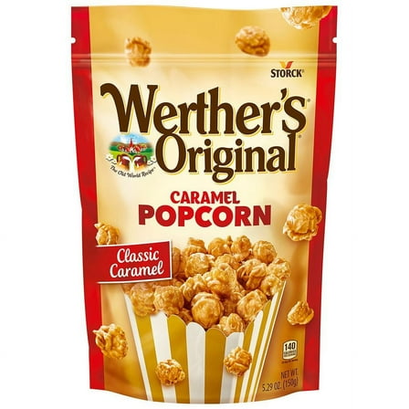 Werther's Original Classic Caramel Popcorn 5.29 oz Pack of 2