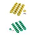 thumbnail image 1 of LOVIVER 6-Pack Tri Fin Box Surfing Surfboard Surf Thruster Fins, With Screws And Fin Keys 02, 1 of 6