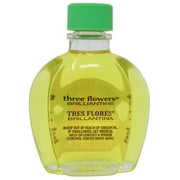 (2 pack) Three Flowers Brilliantine, Men Styling Liquid Oil for All Hair Types, 4 fl oz