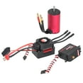 thumbnail image 5 of HOBBY Combo 3665 2900KV Brushless Motor 80A ESC 9KG Servo 25T Metal Swing Arm Set, 5 of 8