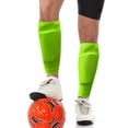 thumbnail image 4 of Tignapoo Manchons de Mollet d'Entraînement de Soccer Unisexes avec Rembourrage Protecteur - Vert, 4 of 6