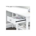 thumbnail image 3 of Bush Furniture Broadview Collection - Ensemble de Meubles - 2 Pcs (Chaise Mi-Dos, table en L avec Rangement) - Blanc Pur, 3 of 9