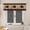 Color 3, variant on AshasdS Christmas Ornament Window Valance Holiday Curtain Valance Seasonal Winter Home Window Decoration