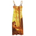 thumbnail image 5 of Funny Squirrel Design Sleeveless Dress Woman Fashion Long Dresses Women's Summer Suit Dress 2025, 5 of 7