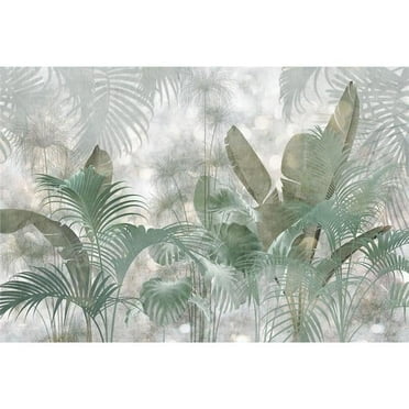 12 x 8 ft. & 1 in. Paillettes Tropicales Wall Mural
