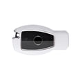 thumbnail image 3 of LOVIVER Coque de Clé de Voiture pour Mercedes - A B C E S Class Smart Blanc, 3 of 8