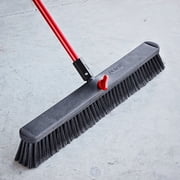 Libman High Power 24 Smooth Surface Push Broom #801
